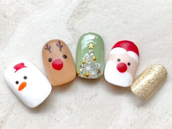 コーラルワン(CORAL ONE)/クリスマスネイル