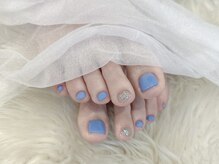 リンドネイル バイ モカ アンド ララ(Lind nail by moca and LaLa)/フットネイル