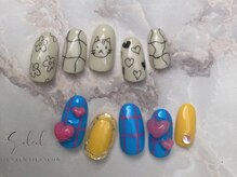ネイルサロン ソレイユ(Nailsalon Soleil)/らくがきネイル♪