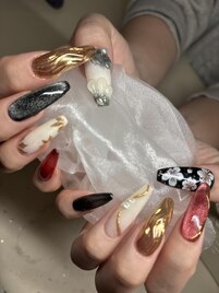 成人式ネイル
