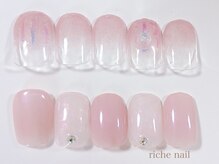 リッシュネイル 新百合ヶ丘店(riche nail)/シンプルアートコース