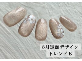 8月の定額ネイルデザイン☆