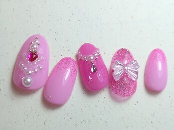 ネイルプラータ(Nail Plata)/ガーリーネイル【8980】