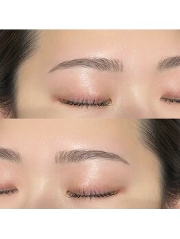 ユニブロウ 千里中央(UNI BROW)の写真/【江坂/眉毛専門店】美眉毛を叶える★アイブロウワックス(眉毛メイク込)¥4200/ハリウッドブロウリフト¥5200