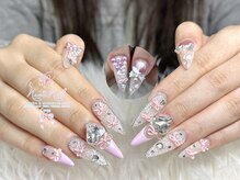 ナナネイル アメ村心斎橋店(NaNa Nail)の雰囲気（【豊富なカラーパーツ】ワンホン/マグネット/リボンネイル等♪）