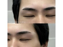 ハイク バイ ジェン(HIKE by gen.)/men's眉毛スタイリング