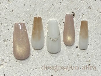 ネイルサロン アトラ(design salon attra)/初回オフ無料7700円