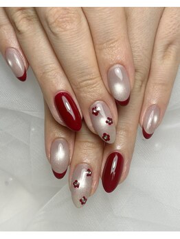 定額ネイル華やか