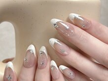 センスネイル 池袋店(Sense Nail)/白フレンチネイルフット