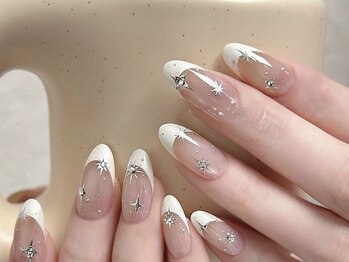 センスネイル 池袋店(Sense Nail)/白フレンチネイルフット