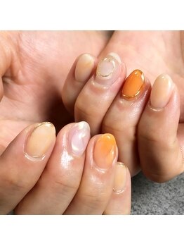 春ニュアンスネイル