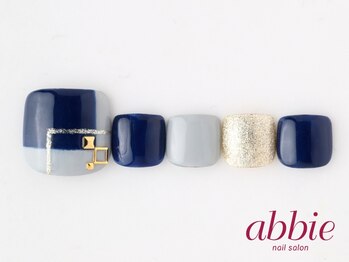 ネイルサロンアビー 北千住店(abbie)/フットブロックネイル ¥10824