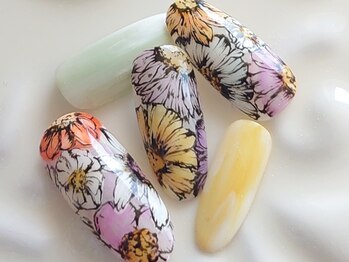 ネイリックス アヴェニール(NAILX avenir)/フラワーうめつくし