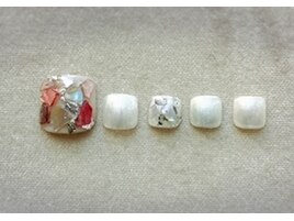 【フット】デザインジェルネイル