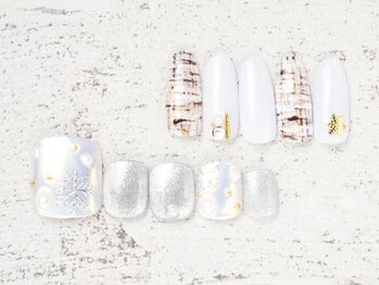 ツイードネイル