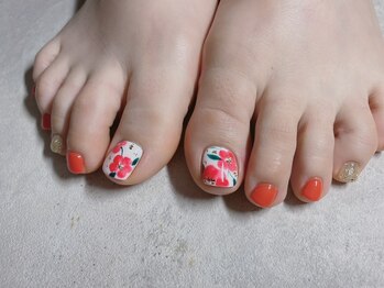 ラドール(La Dhole)/水彩画風お花