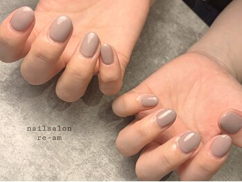 レアム(re-am)/定額ネイル/ニュアンスネイル