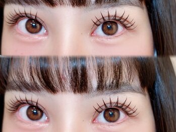 エイシェルの写真/目元にボリュームを求めるなら、当サロンへ！人気のLカールや韓国マスカラパーマも取り扱い◎