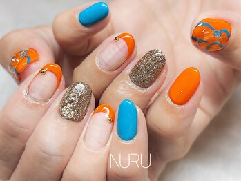 ヌル ネイル 新宿(NURU NAIL)/個性派/韓国個性派/ジェルネイル