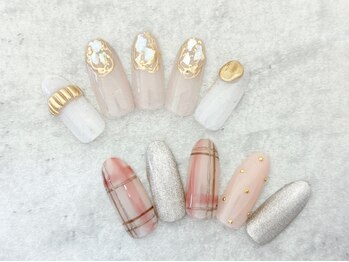 ネイルパティオ 浦和店(nail patio)の写真/定額ネイルオフ込4000円～★マグネットネイルやチェックネイル等ご用意/1か月以内の再来で何度でもオフ無料