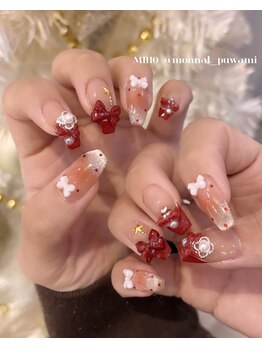 モナールアンド(MONNAL&)/クリスマスネイル