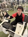 ゴールドジム 熊本East店(GOLD'S GYM)&nbsp;マシンや店舗を綺麗に保つのもトレーナーのお仕事です♪