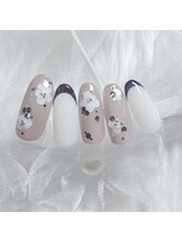 セプトネイル 三条店(SEPT NAIL)/4月大人可愛いおでかけネイル