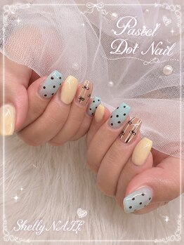 シェリーネイル 東浦和店(ShellyNAIL)/ERI指名限定ナチュラルデザイン