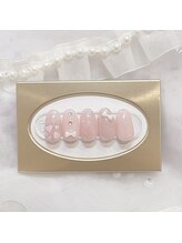 ネイルポット(Nail Pot)/リボンアート