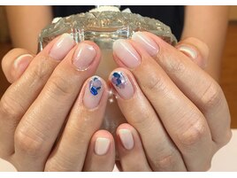 夏ネイル/シェルネイル