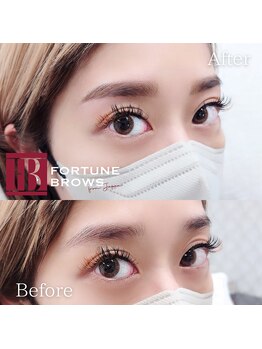 ネイルアンドアイラッシュ シシュ 高槻店(nail&eyelash SyiSyu)/フォーチュンブロウ