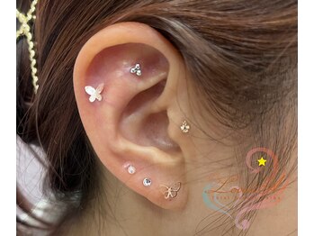 ロベリア(LoveliA)/耳つぼジュエリー【12粒】