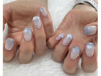 ネイルアンドエピサロン ラピス(Nail & Epi Salon Lapis)/マグネットグラデーション♪