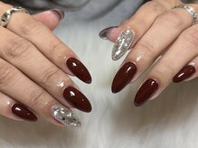 ナゴミネイルサロン(Nagomi)/ワンカラー+埋め尽くし