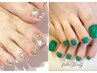 【特別クーポン】Foot☆ワンカラーネイル☆オフ込み¥5,980→¥5,580