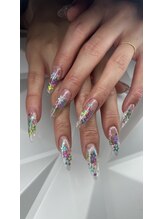 クロスネイル 渋谷店(CROSS nail)/夏らしいクリアネイル