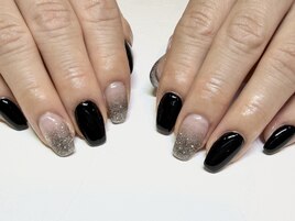 【パラジェル】ブラックネイル