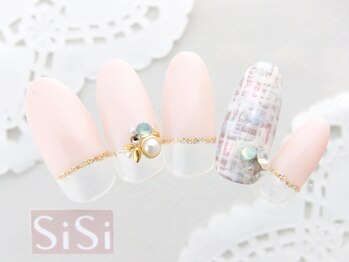 シシ(SiSi)/#秋色　#フレンチ　#ツイード