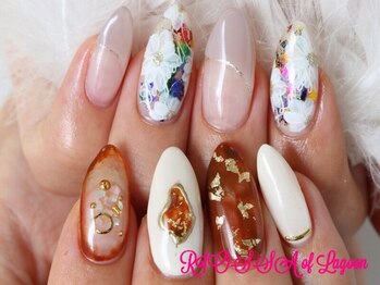 リオッサ オブ ラグーン(RIOSSA of Lagoon)/塗りかけ×べっこう