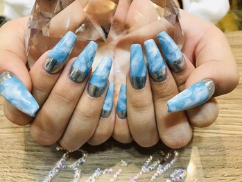 エスフィーネイルサロン ブリーユ(Esfy nailsalon Brille)/涼しい夏ネイル