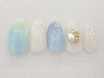 ネイルサロン アビー グランデュオ蒲田店(abbie)/[蒲田summerデザイン]¥11660
