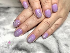 ラメグラデーションネイル