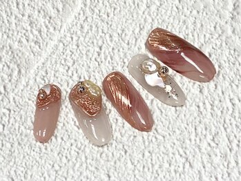 ネイリックス アヴェニール(NAILX avenir)/ピンクゴールドニュアンス