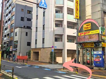 アスフィット 上野店(ASFiT)/道順4