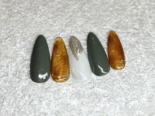 アゲート(Agate)/べっこうネイル