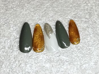 アゲート(Agate)/べっこうネイル