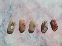 ミーム(meme)/チェック柄ネイル