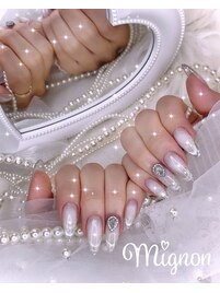 ホワイトネイル♪