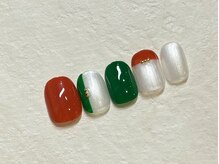 ネイルアンドアイ リリー 住道店(Lily)/ショートデザイン　¥5500～