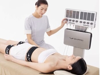 貴宝石岩盤浴ホットヨガスタジオ ぷりずむの写真/【圧倒的な美BODYに】体幹強化！楽して筋トレ&寝ながらインナーマッスルを鍛えるSIXPADプロ導入★